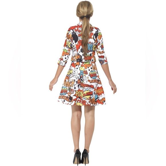 Stand Out Dress + Jacket - Comic Strip - Picture 3 of 7